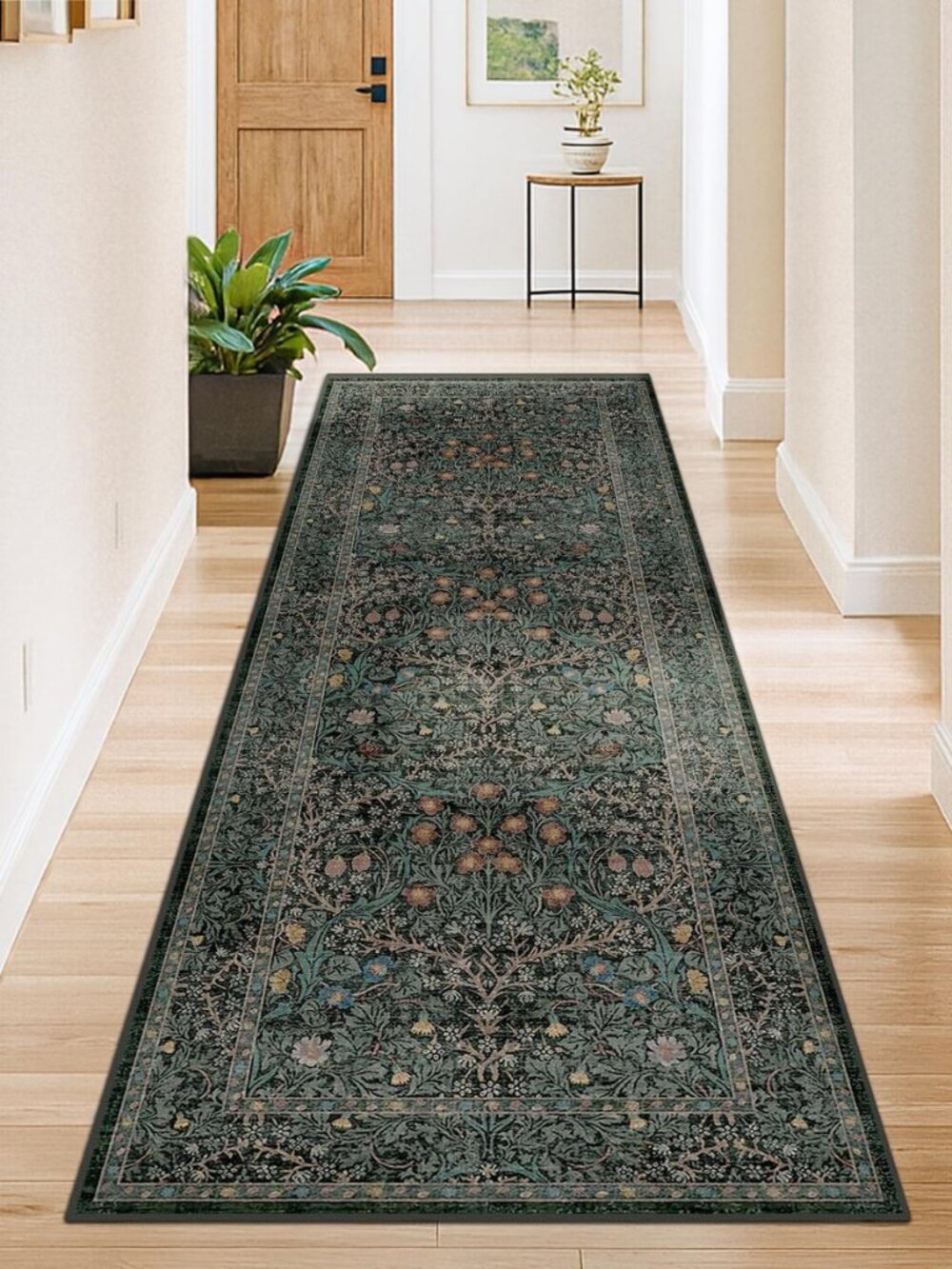 8ft Long Runners for Hallways Non Slip, 2'6" x 8' Floor Runner for Kitchen